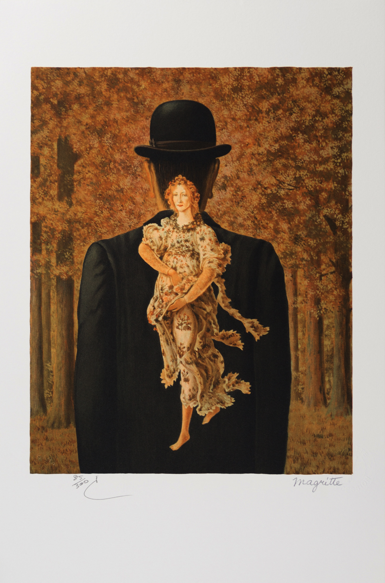Rene Magritte - Le Bouquet tout fait