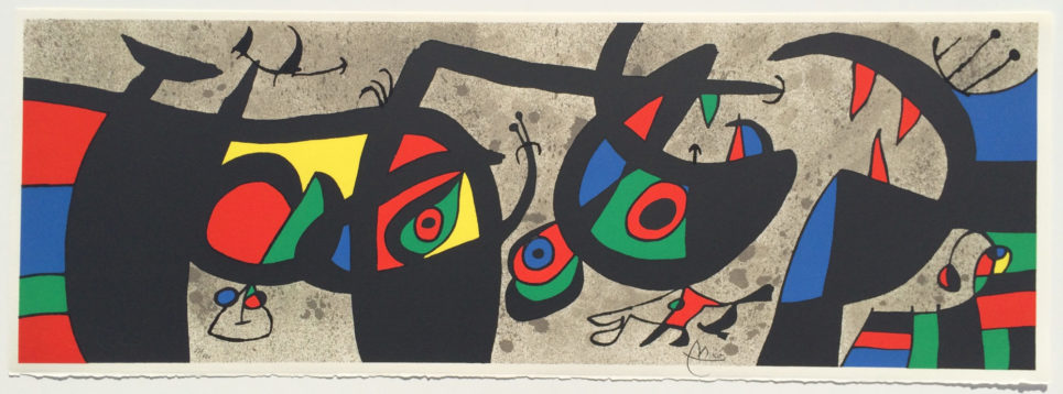 Joan Miró - Lezard aux Plumes d'Or (The Lizard with Golden Feathers)