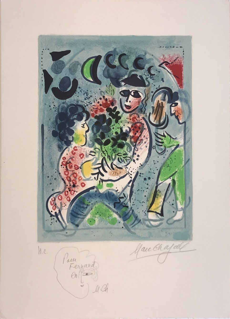 Marc Chagall - Chagall Lithograph III Frontispiece