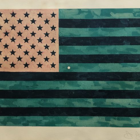 Jasper Johns - Flag (Moratorium) 1969
