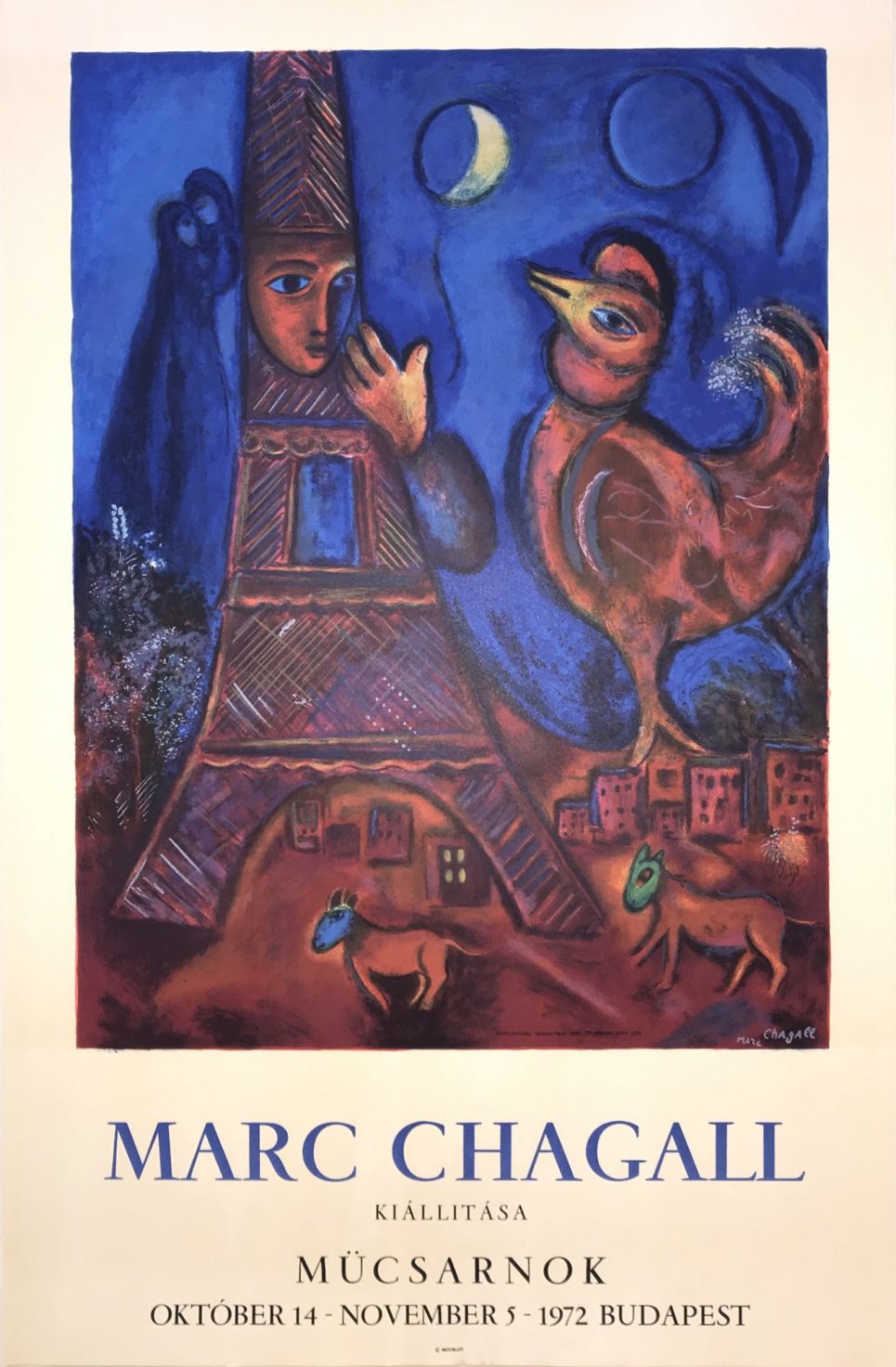 Marc Chagall - Good Morning Paris