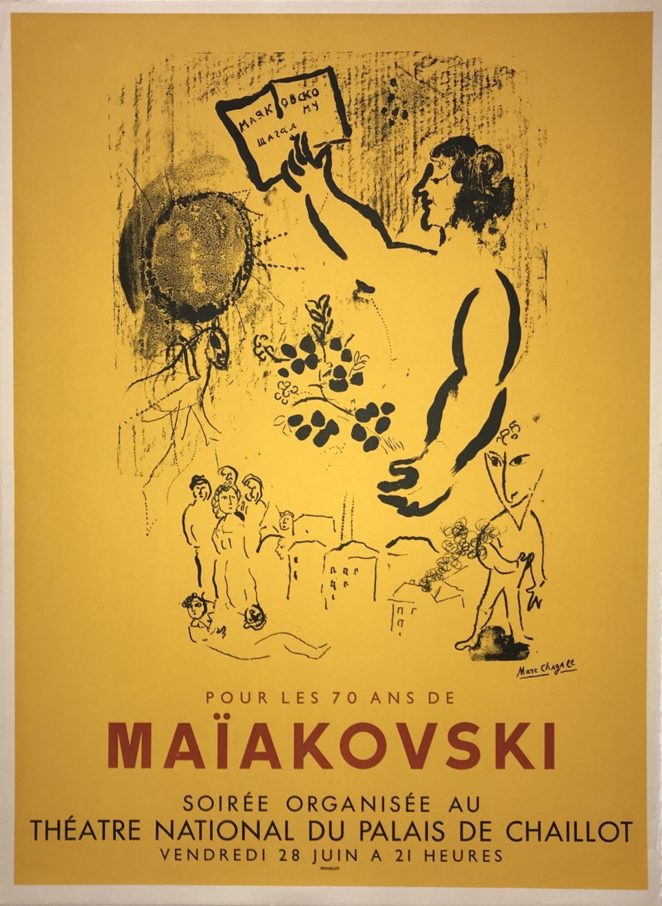 Marc Chagall - Homage to Maiakovski