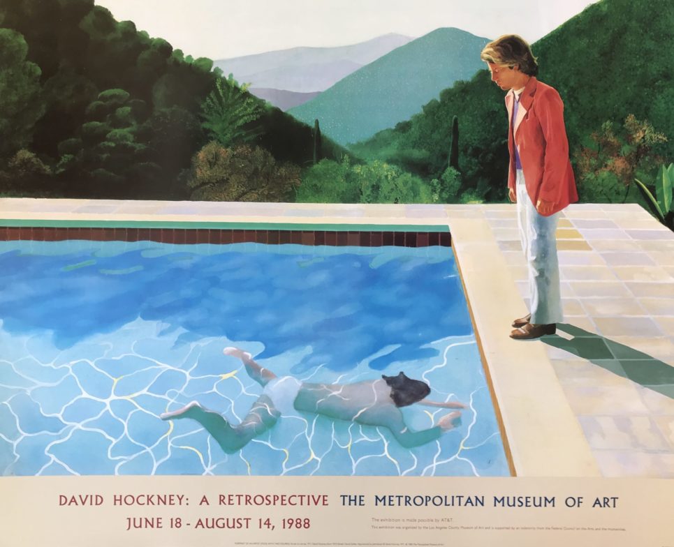 David Hockney - Portrait of an Artist (Pool with Two Figures)