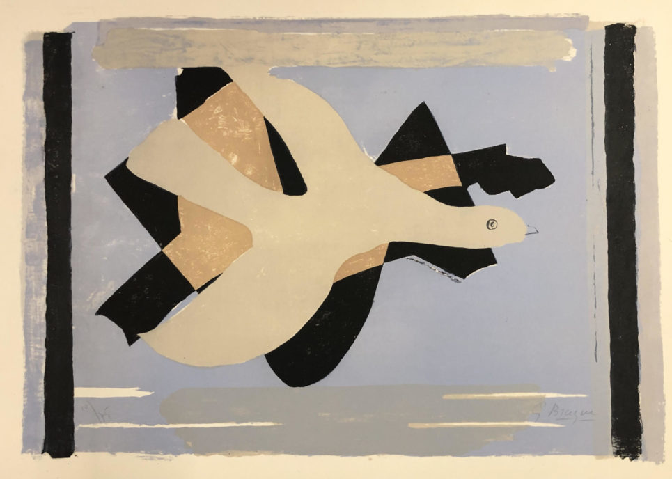 Georges Braque - L'oiseau et son ombre I