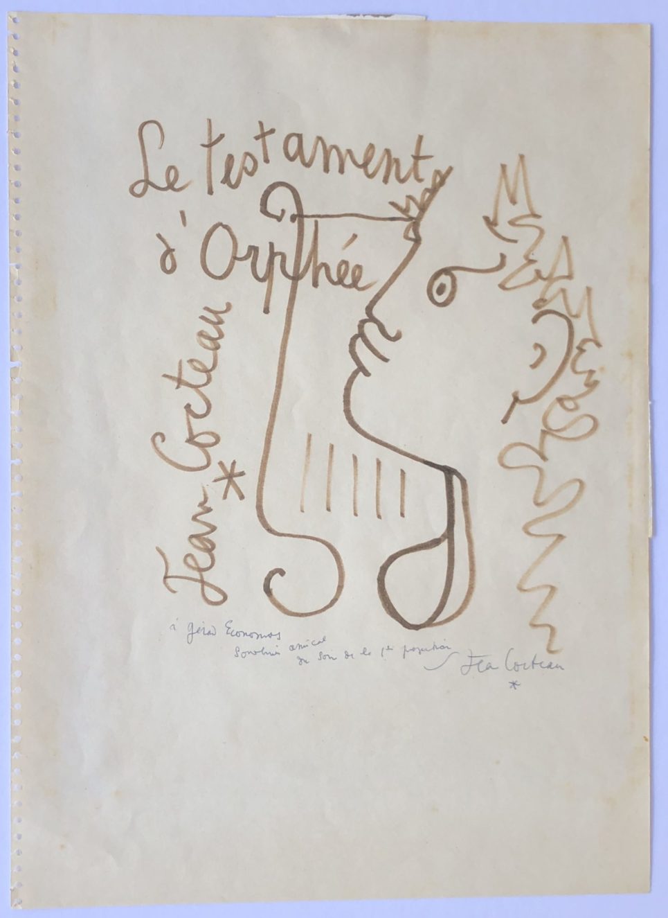 Jean Cocteau - Le Testament d'Orphée