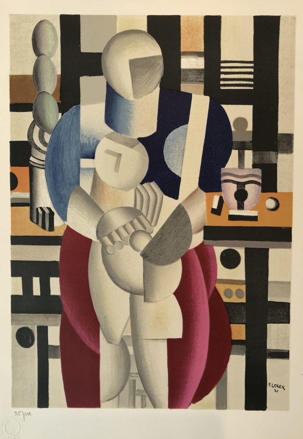 Fernand Leger - Woman and Child