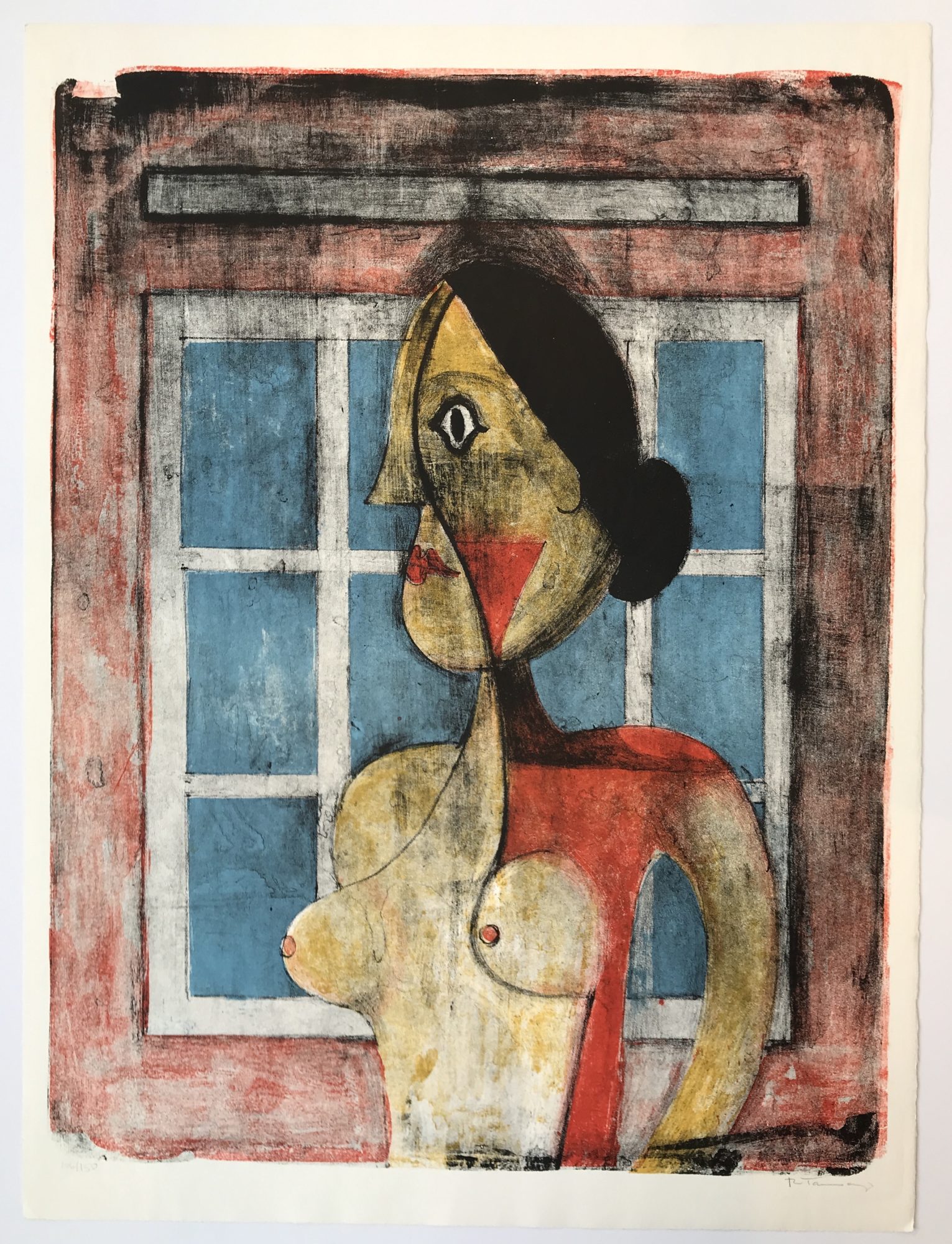 Rufino Tamayo, Retrato de Mujer, 1969 Lithograph for Sale - Denis Bloch  Fine Art