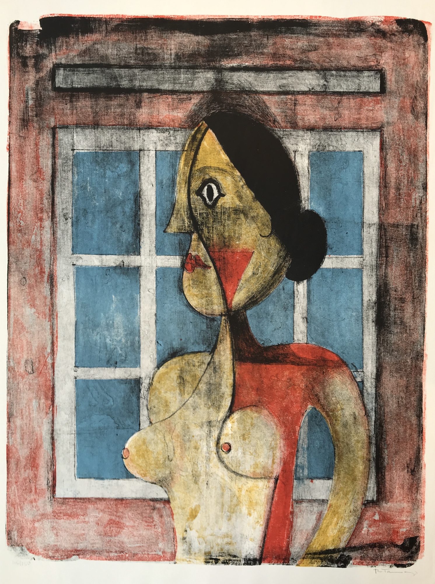 Rufino Tamayo, Retrato de Mujer, 1969 Lithograph for Sale - Denis Bloch  Fine Art