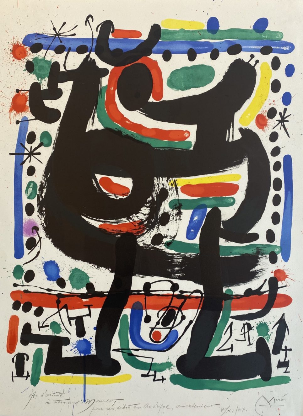 Joan Miro - Affiche pour Mourlot