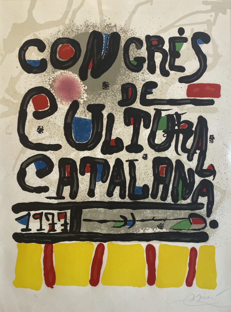 Joan Miró - Congres de Cultura Catalana