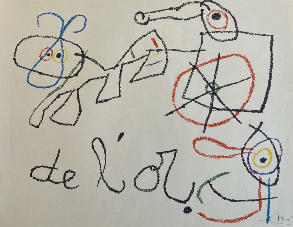 Joan Miró - Ubu aux Baleares I