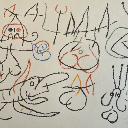 Joan Miró - Ubu aux Baleares III