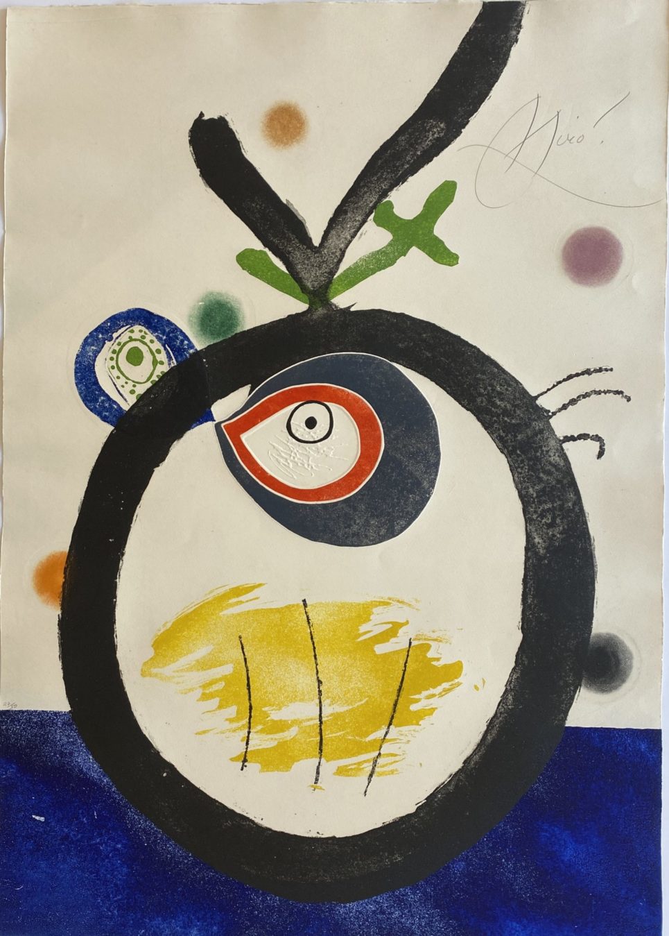 Joan Miró - Quatre Colors Aparien El Mon II