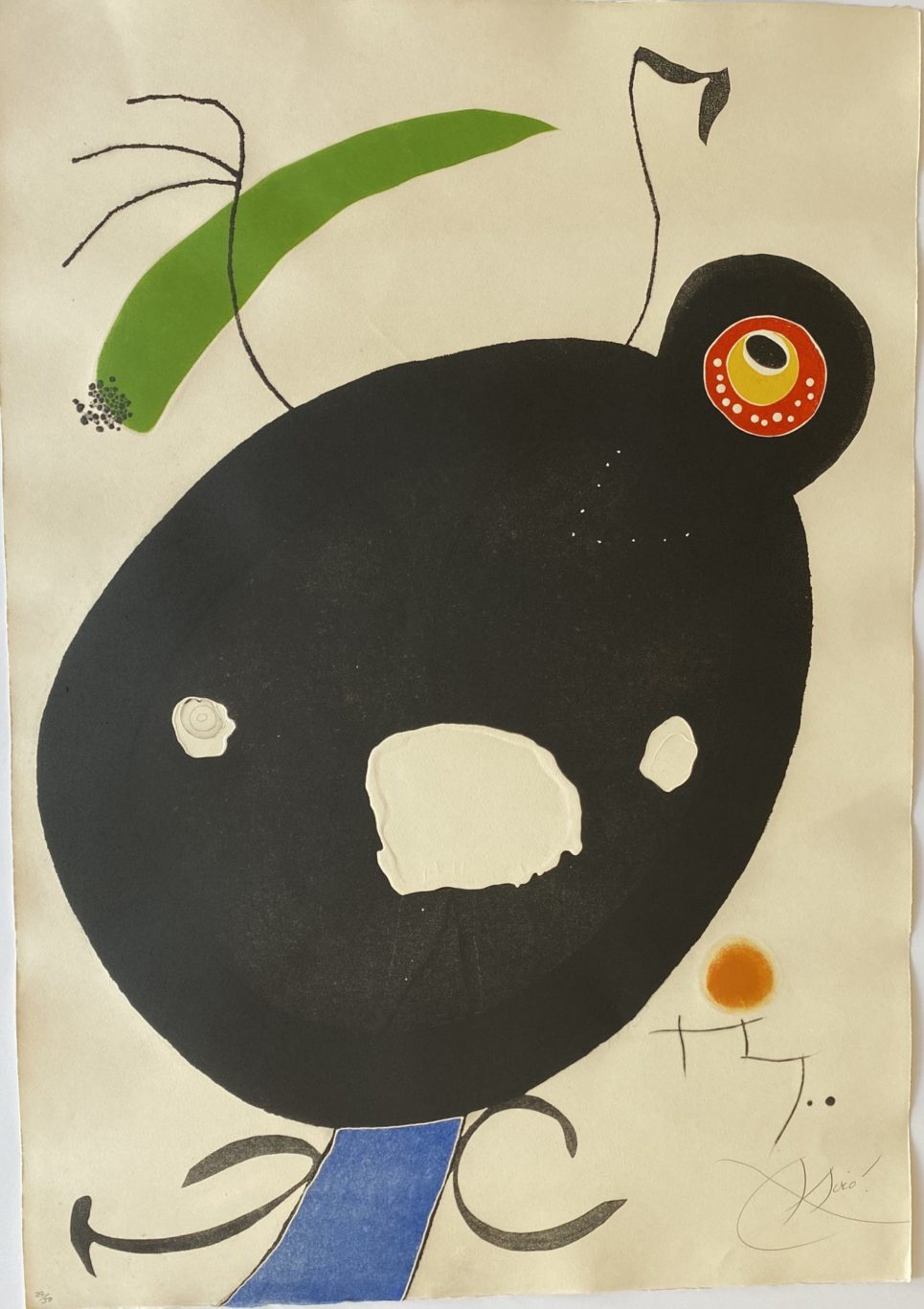 Joan Miró - Quatre Colors Aparien El Mon IV