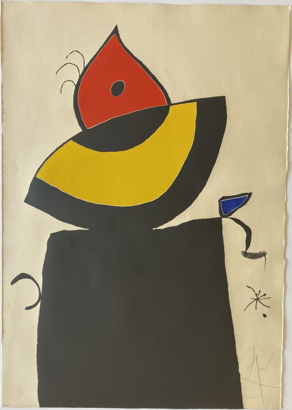 Joan Miró - Quatre Colors Aparien El Mon V