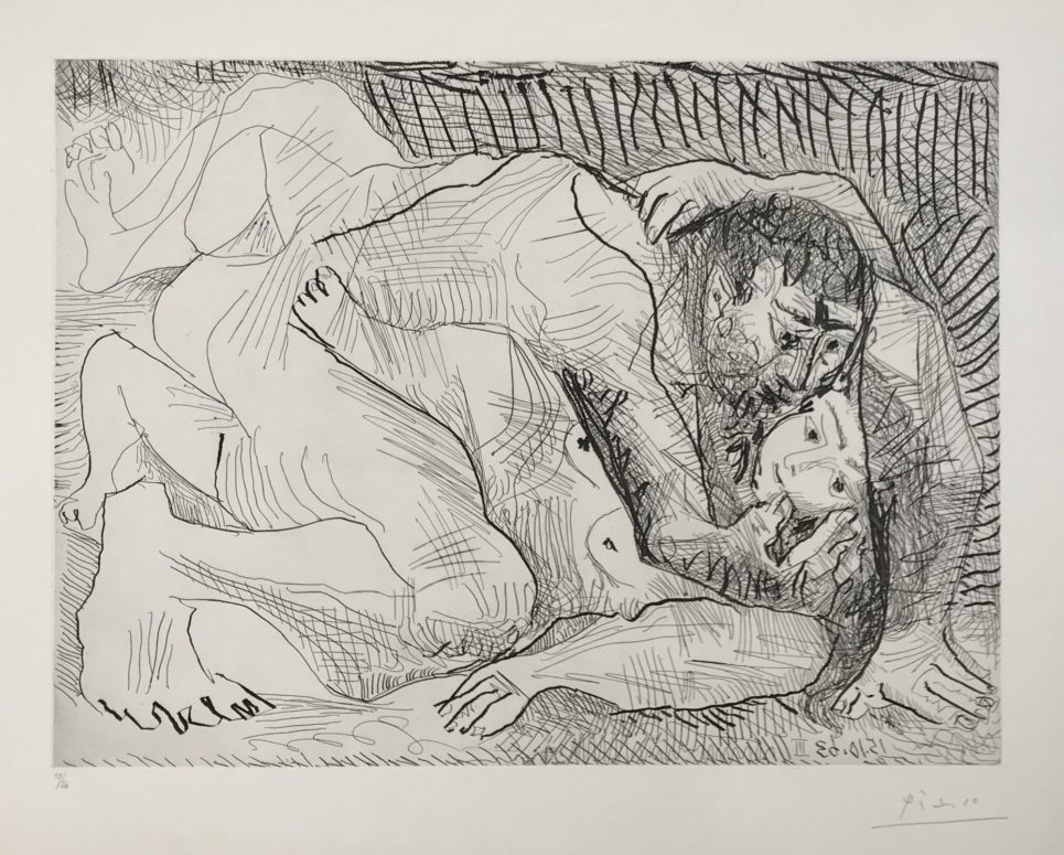 Pablo Picasso - Etreinte (B.1111)