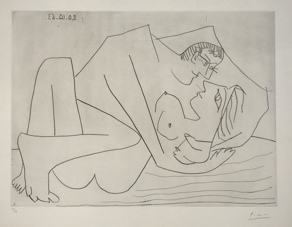 Pablo Picasso - Etreinte (B.1112)